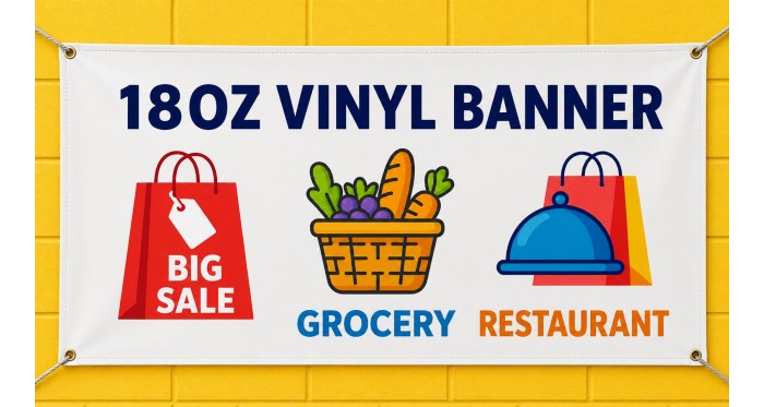 18oz Blockout Vinyl Banner 